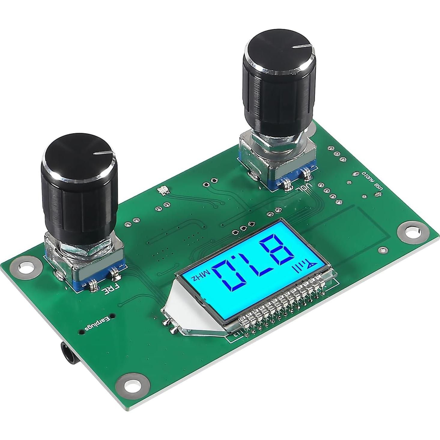 Módulo Receptor FM Digital DWEII-2P con Pantalla LCD