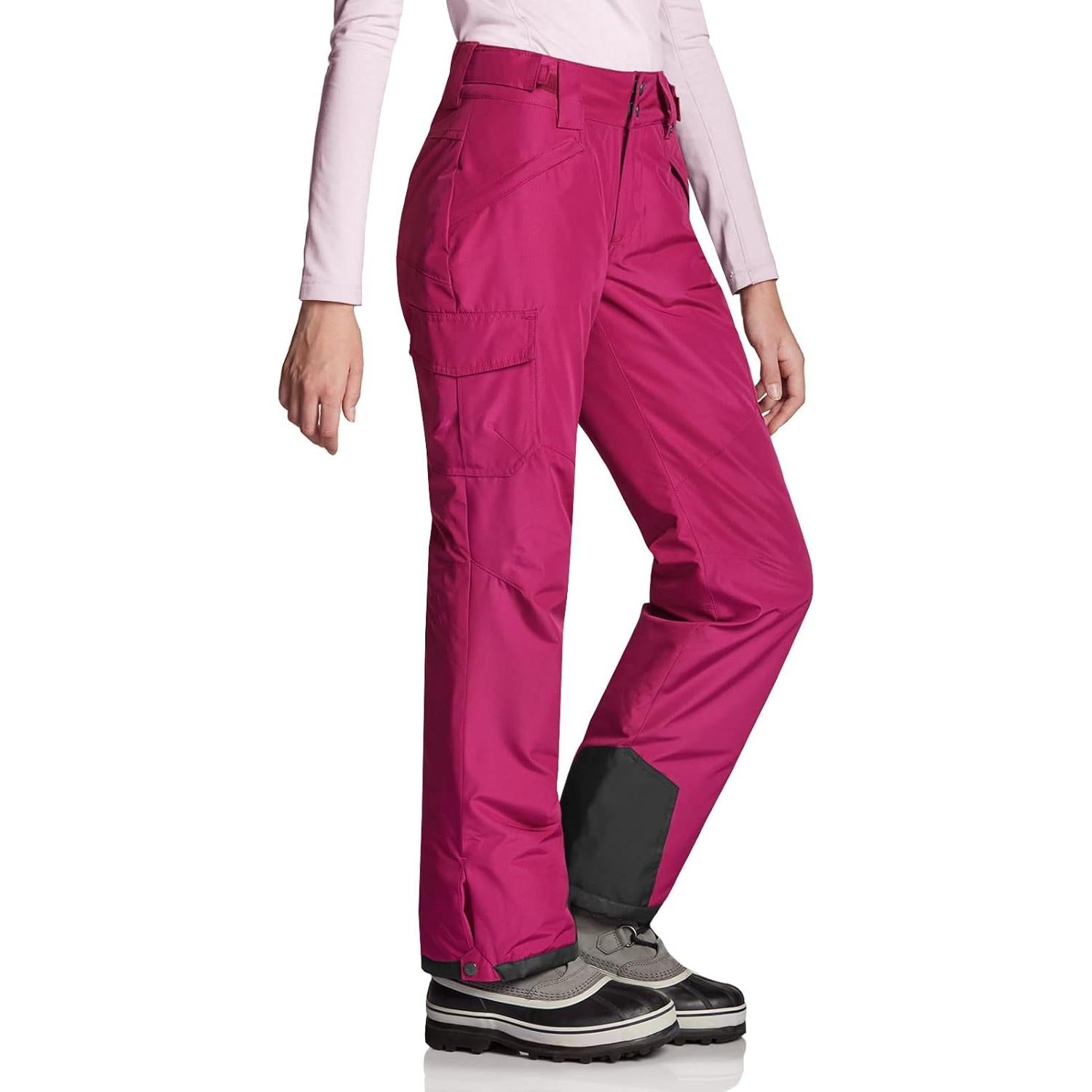 Pantalones de Nieve TSLA para Mujeres, Aislados y Impermeables