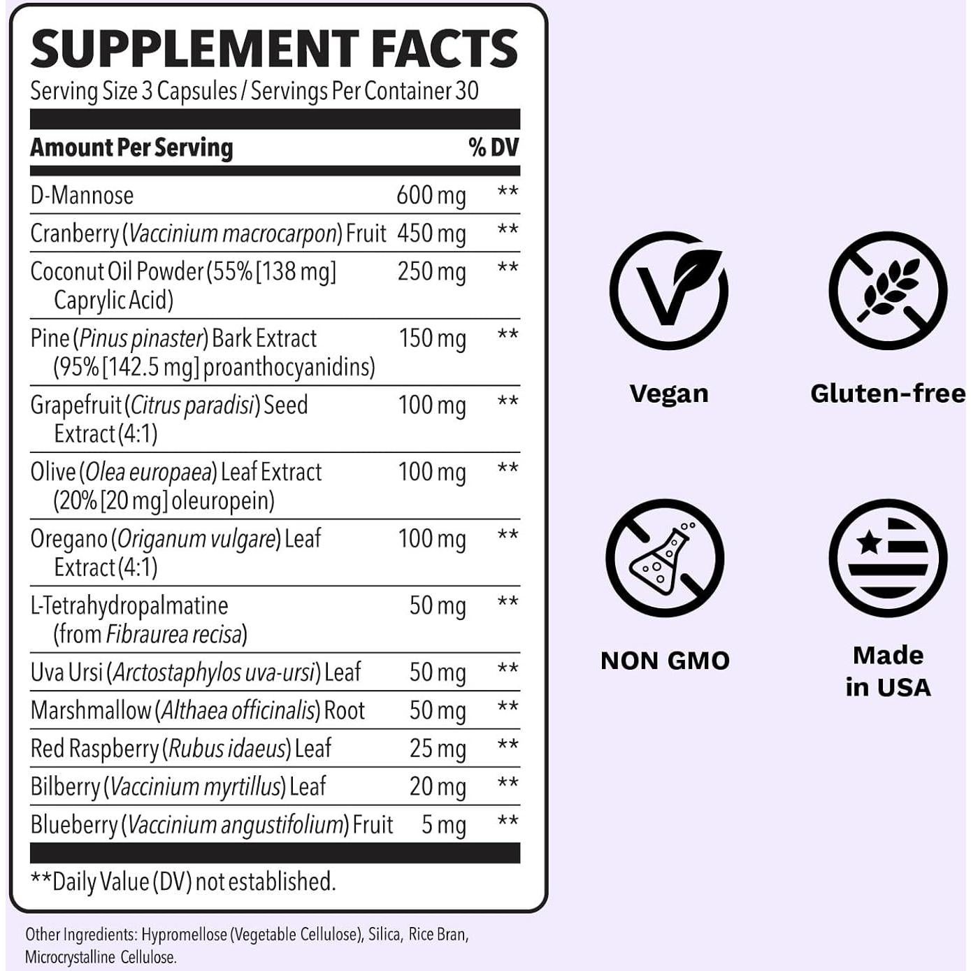 Suplemento Urinari-X Extra Fuerte LifeSeasons 90 Cápsulas