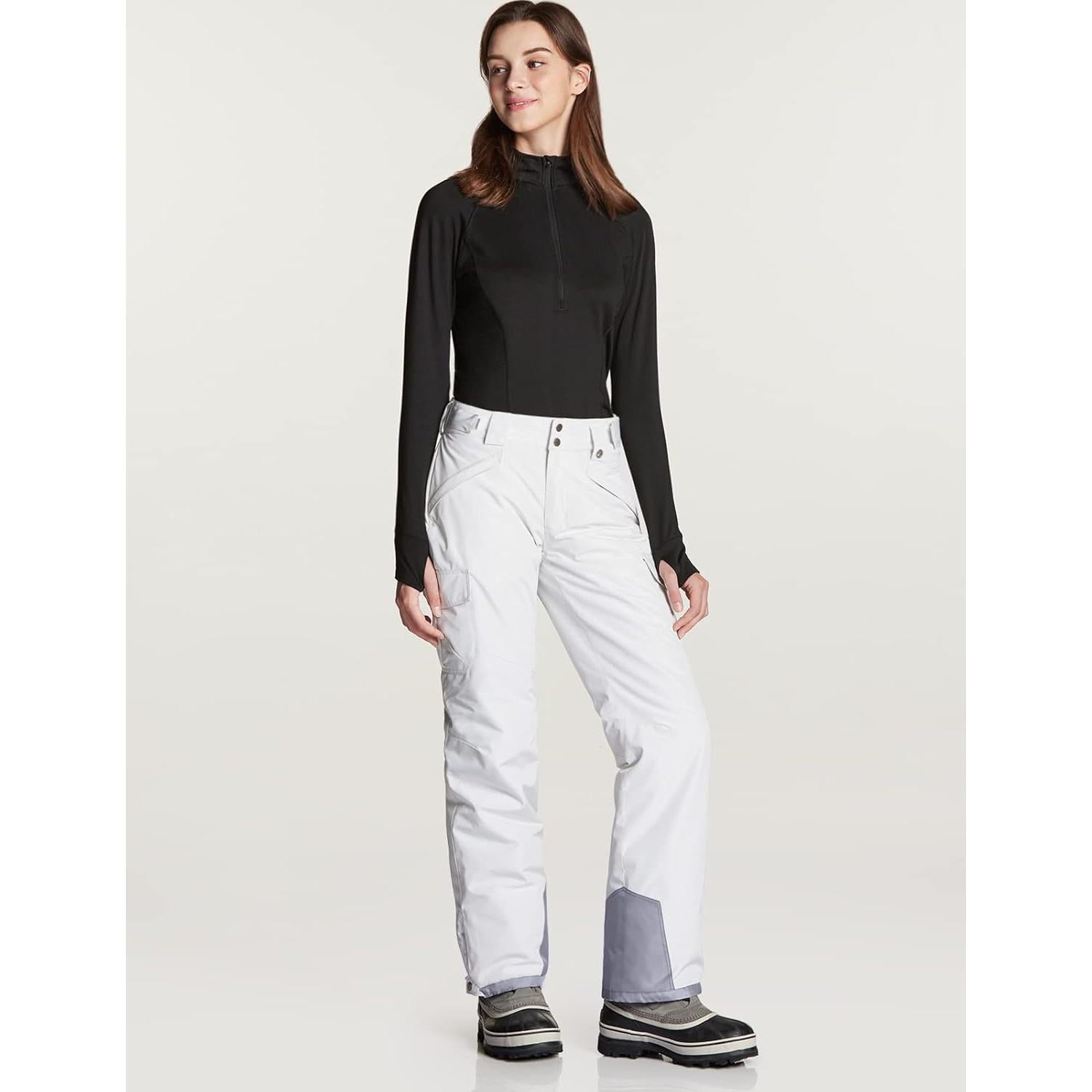 Pantalones de Nieve TSLA para Mujeres X-Large Impermeables