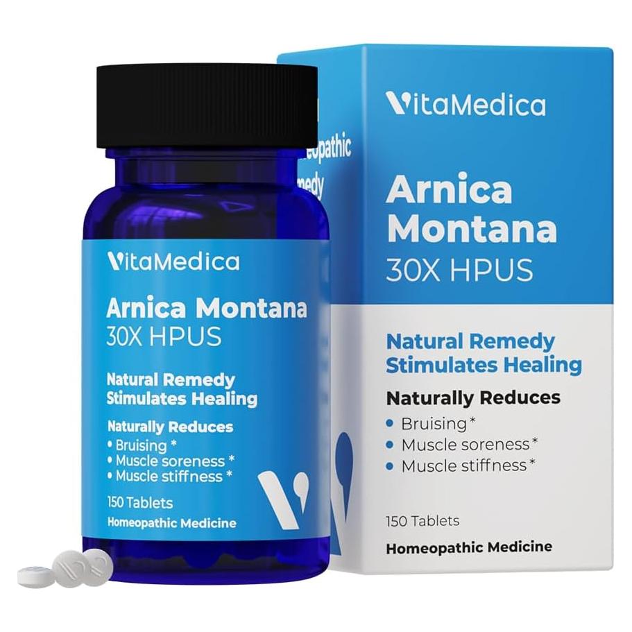 Tabletas Homeopáticas Arnica Montana 30X VitaMedica 150 Ct