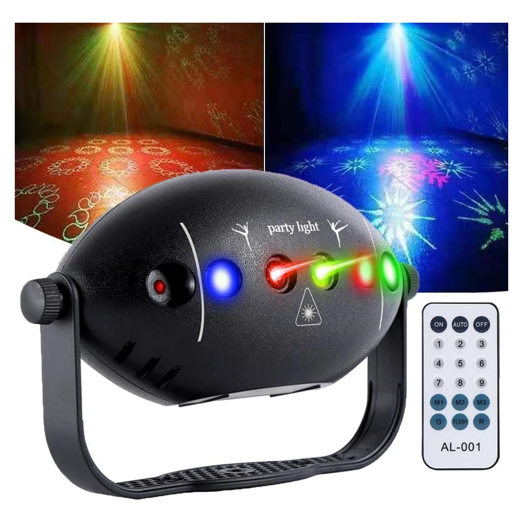 Luces de Fiesta Estroboscópicas Baiamser con Control Remoto 42 m²