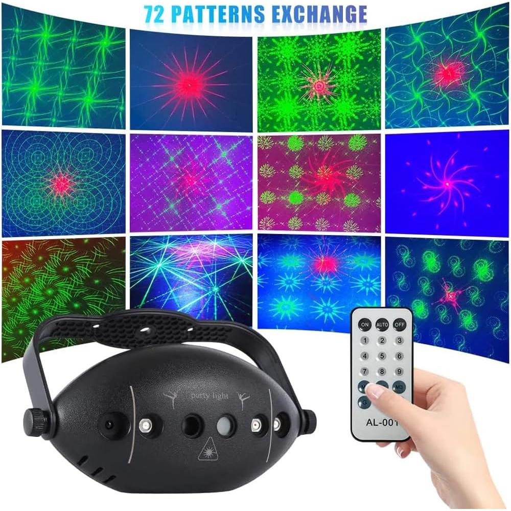 Luces de Fiesta Estroboscópicas Baiamser con Control Remoto 42 m²