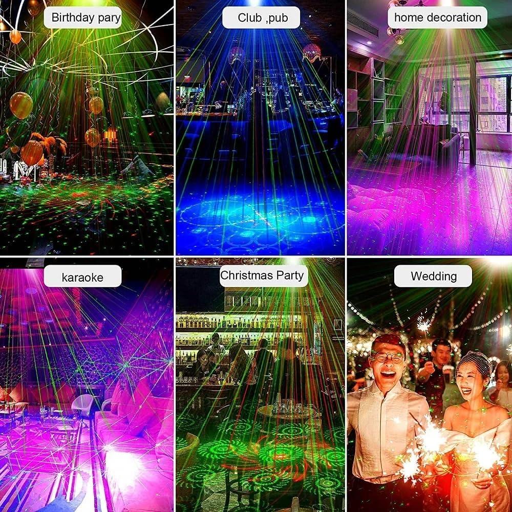 Luces de Fiesta Estroboscópicas Baiamser con Control Remoto 42 m²