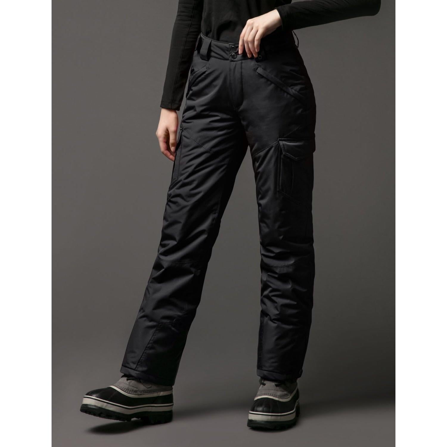 Pantalones de Nieve TSLA para Mujeres X-Large Impermeables