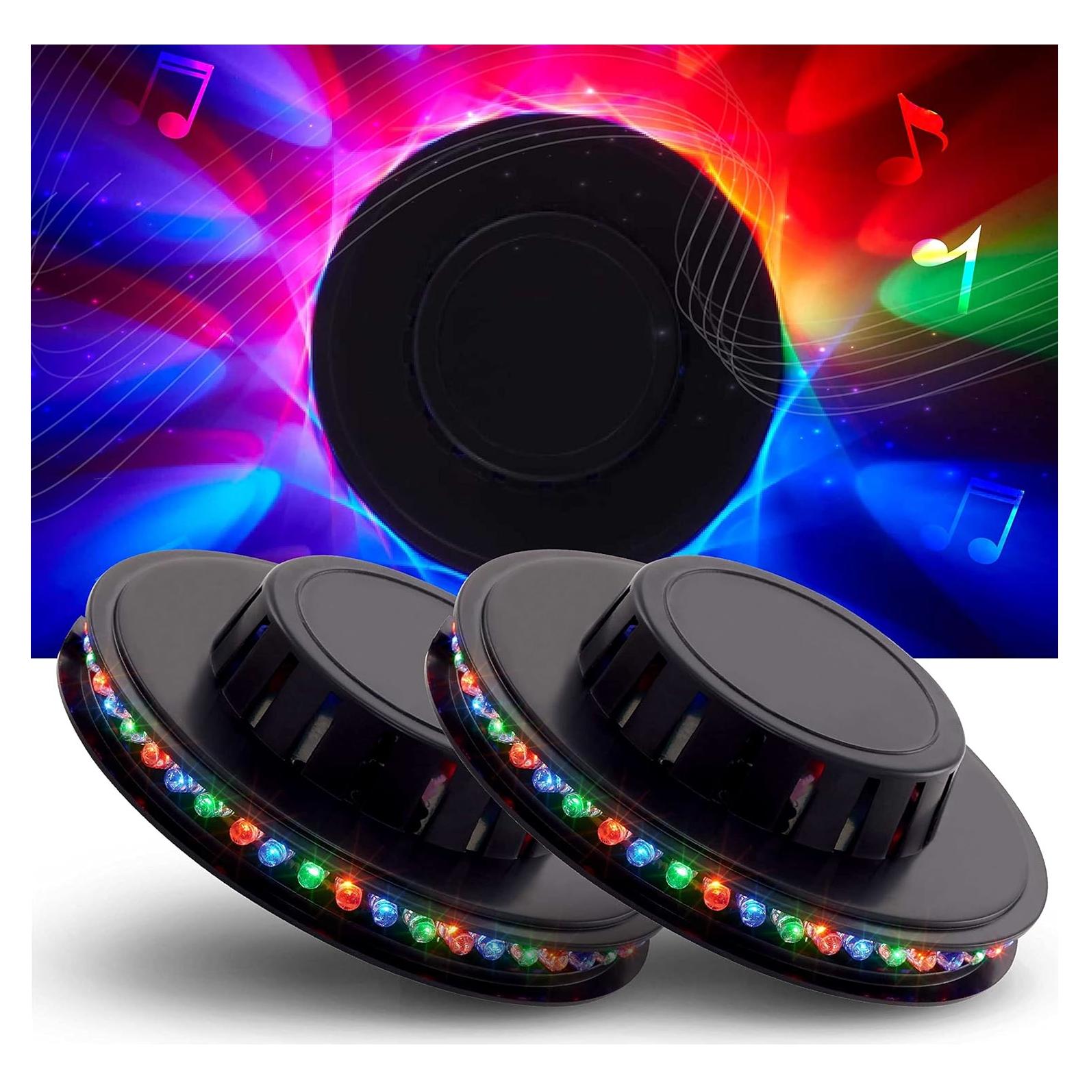 Luces de Fiesta LED Activadas por Sonido BestLuz x2 USB 5V