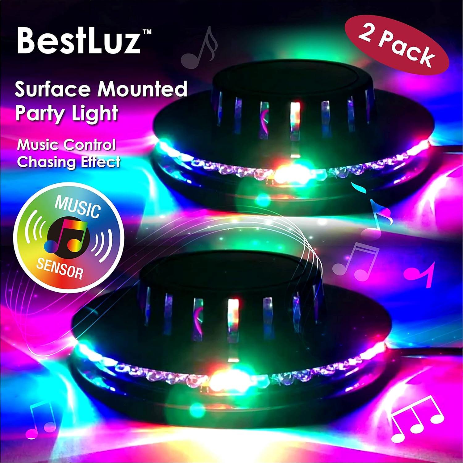 Luces de Fiesta LED Activadas por Sonido BestLuz x2 USB 5V
