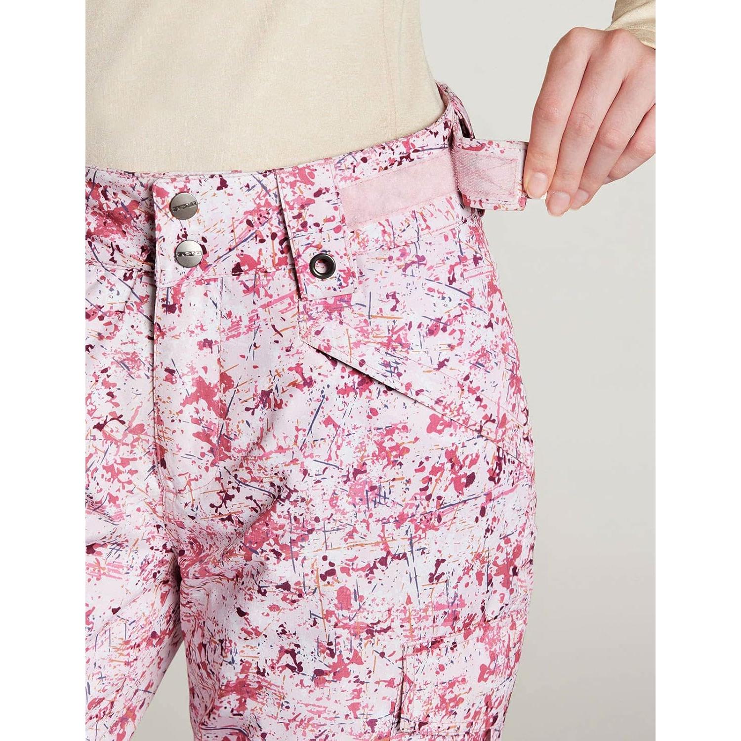 Pantalones de Nieve TSLA para Mujeres Aislados Impermeables