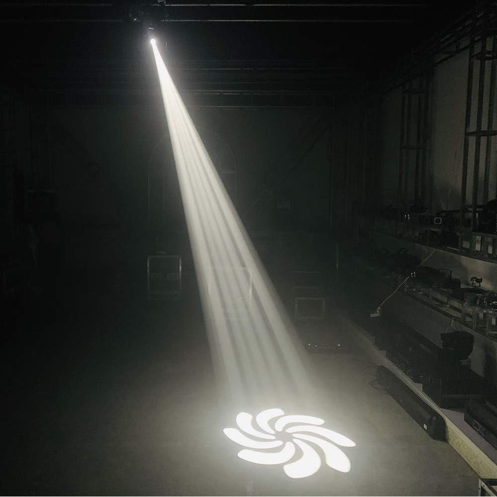 Luz de Cabeza Móvil LED 75W HYUDJ con Prisma y 8 Gobos