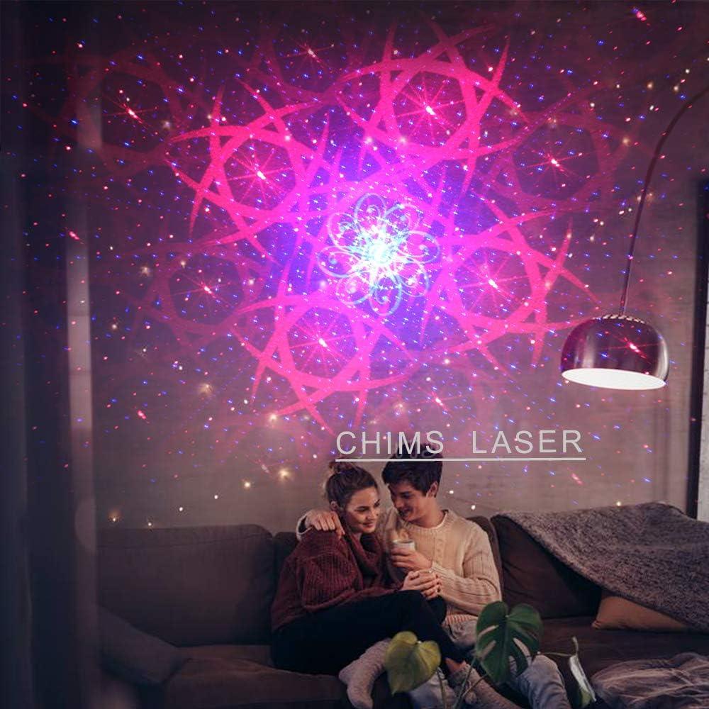 Luces de Fiesta LED Chims WL128RGRB RGB 128 Patrones Portátil