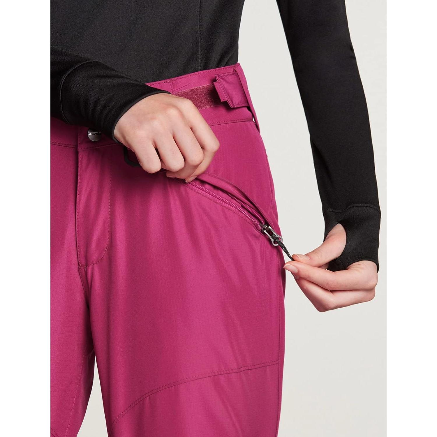 Pantalones de Nieve TSLA para Mujeres Aislados Impermeables