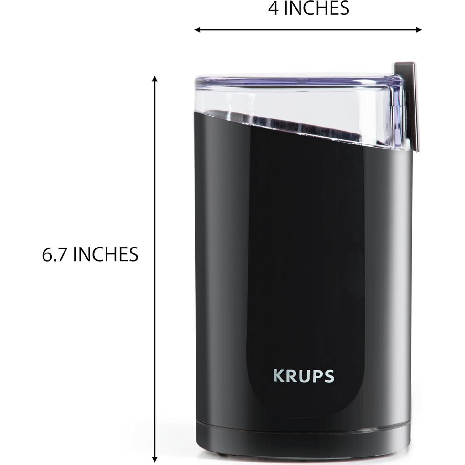 Molinillo de Café KRUPS F20342 Eléctrico 200W 85g Negro