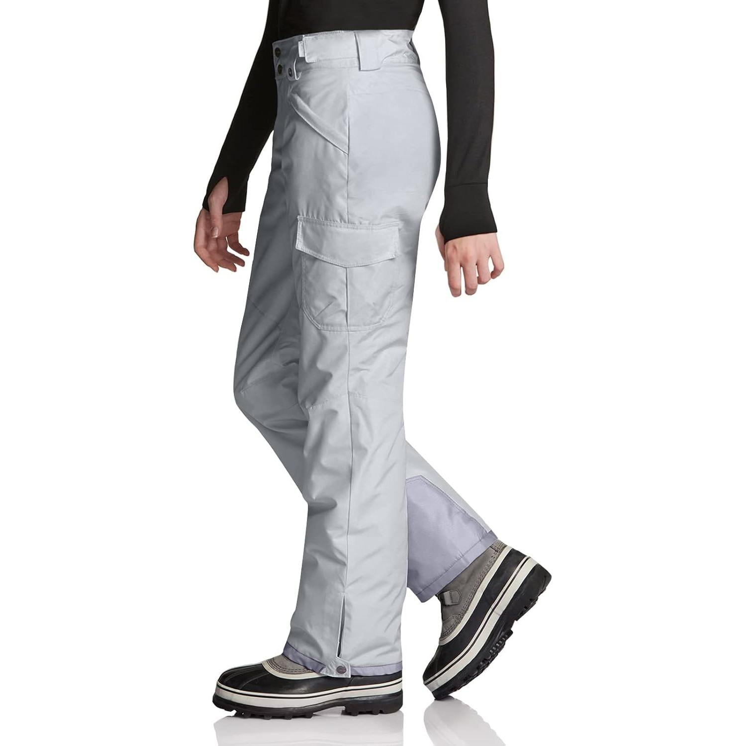 Pantalones de Nieve TSLA para Mujeres Aislados Impermeables