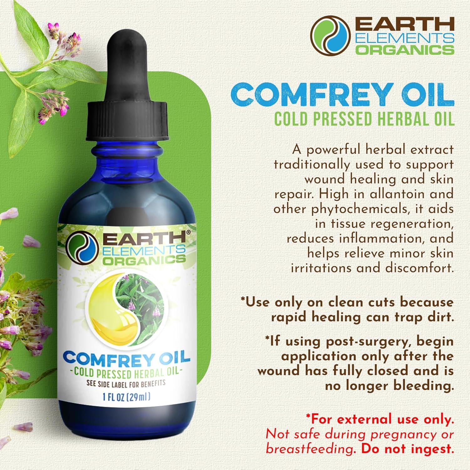 Aceite de Consuelda Orgánico 30ml Earth Elements