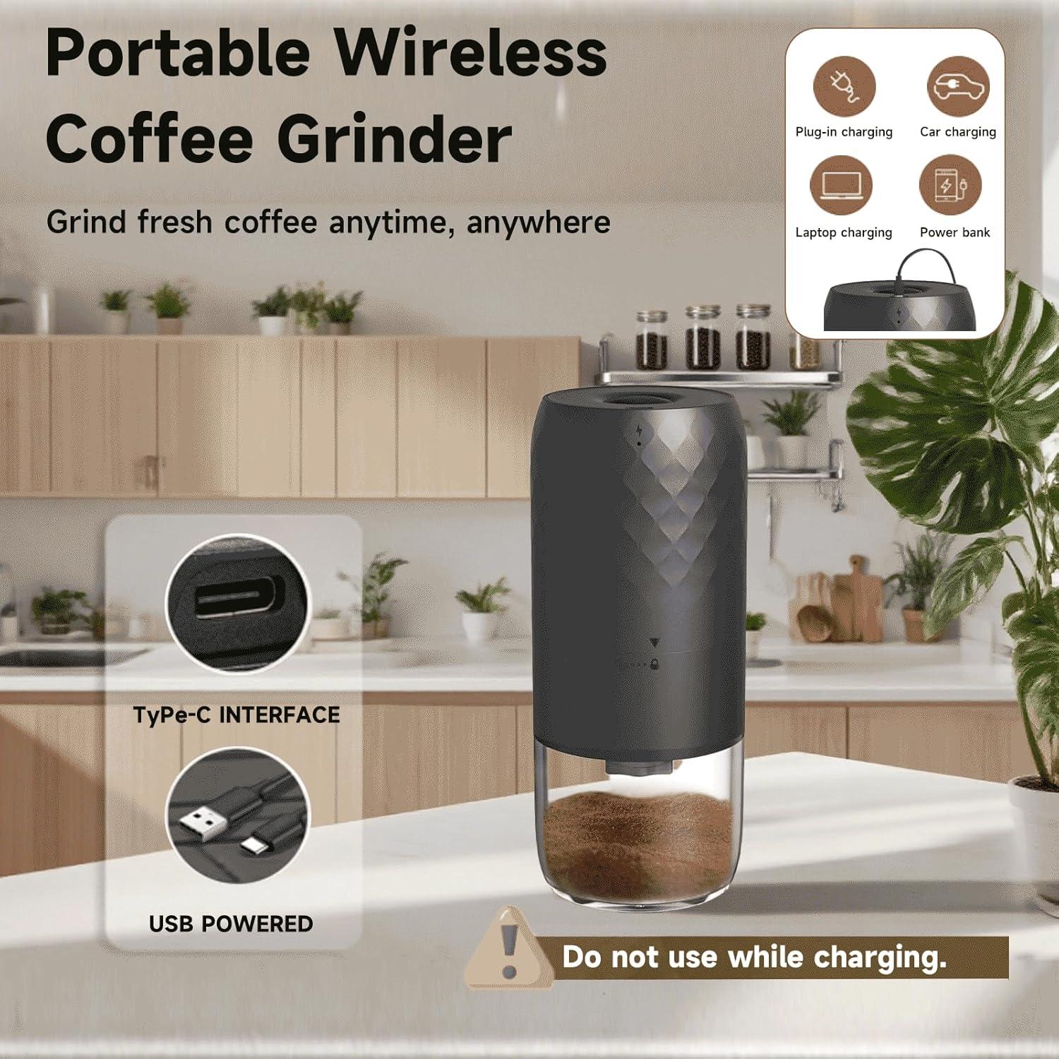 Molinillo de Café Eléctrico Portátil SIGBOT 40 Configuraciones