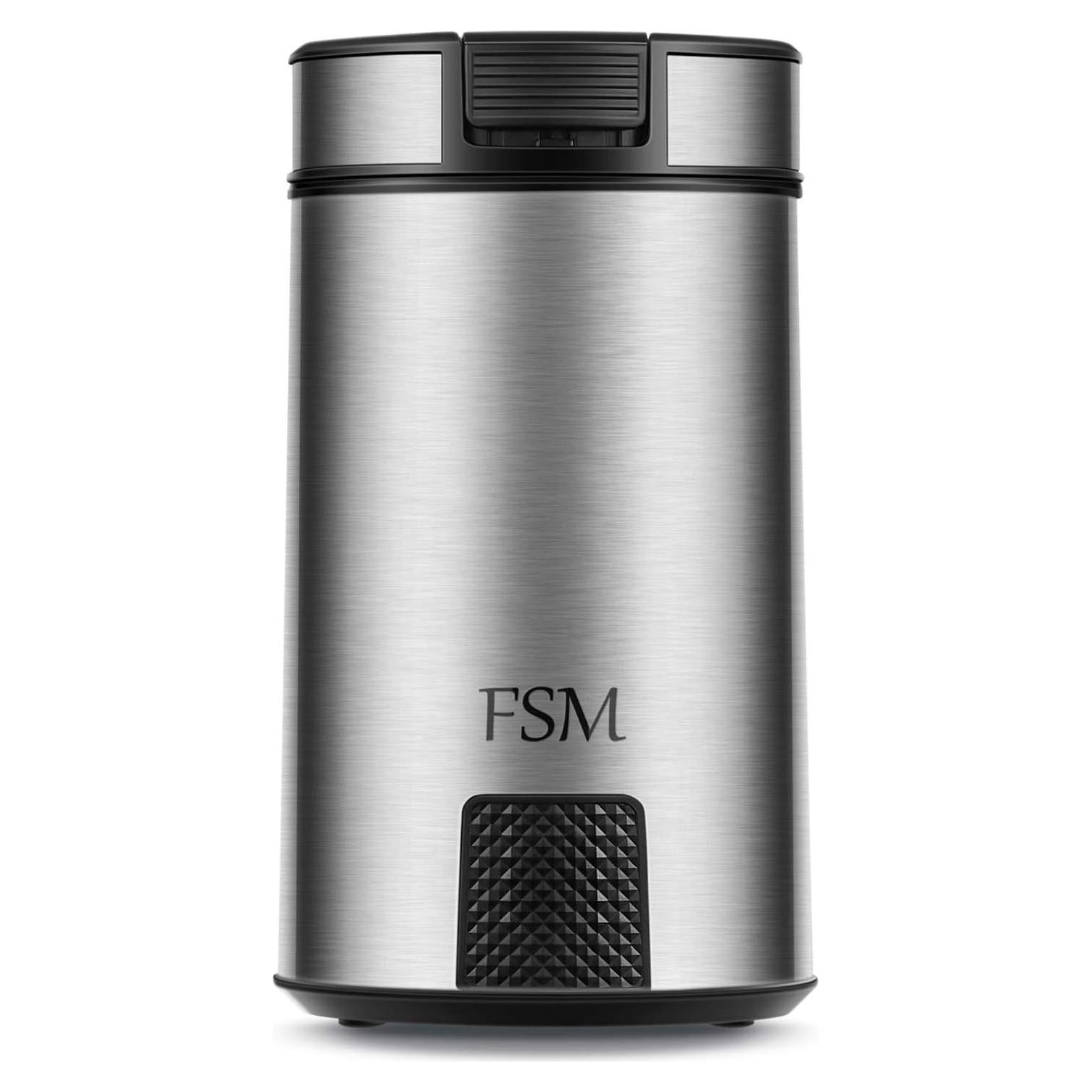 Molino de Café Eléctrico FSM - Acero Inoxidable 50g - Muele Especias