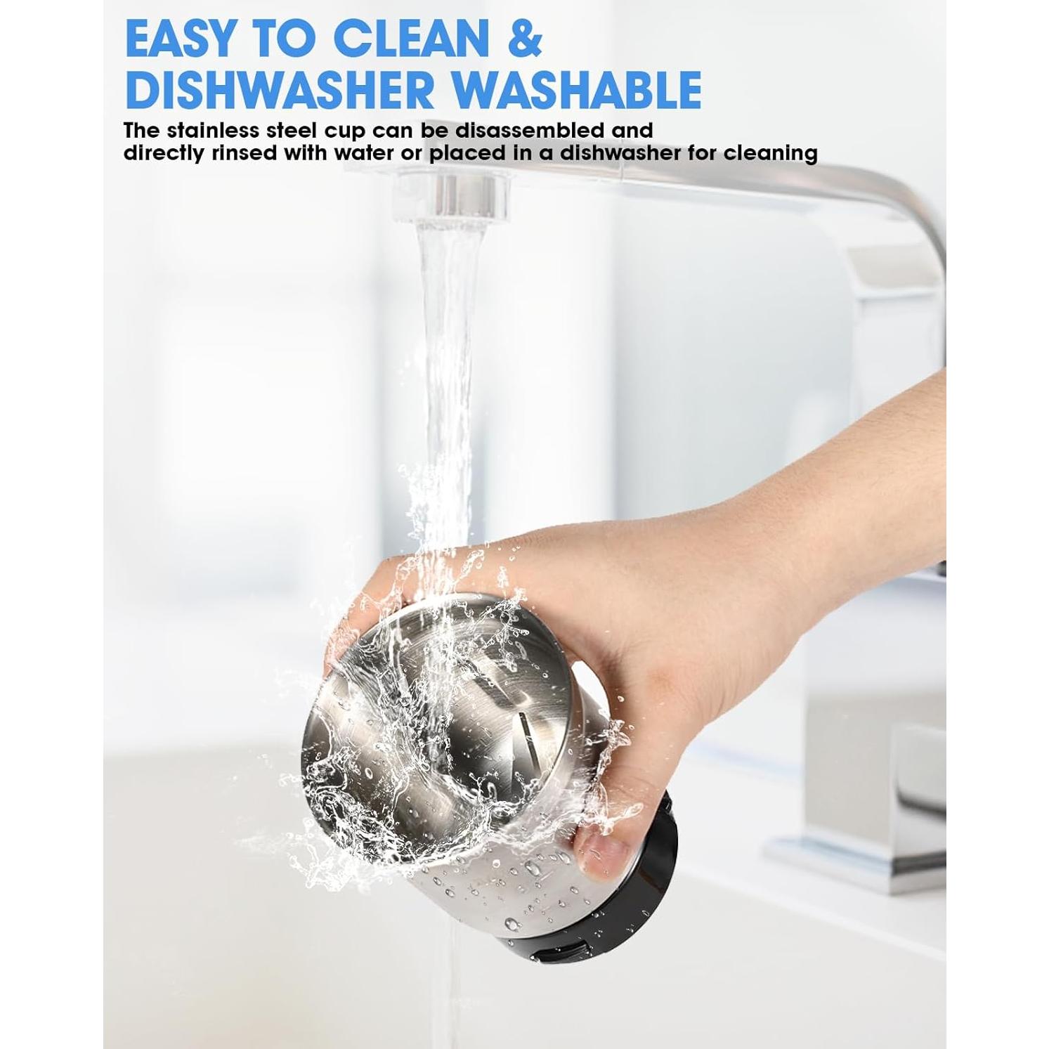 Molino de Café Eléctrico Amateys 250W Acero Inoxidable 75g