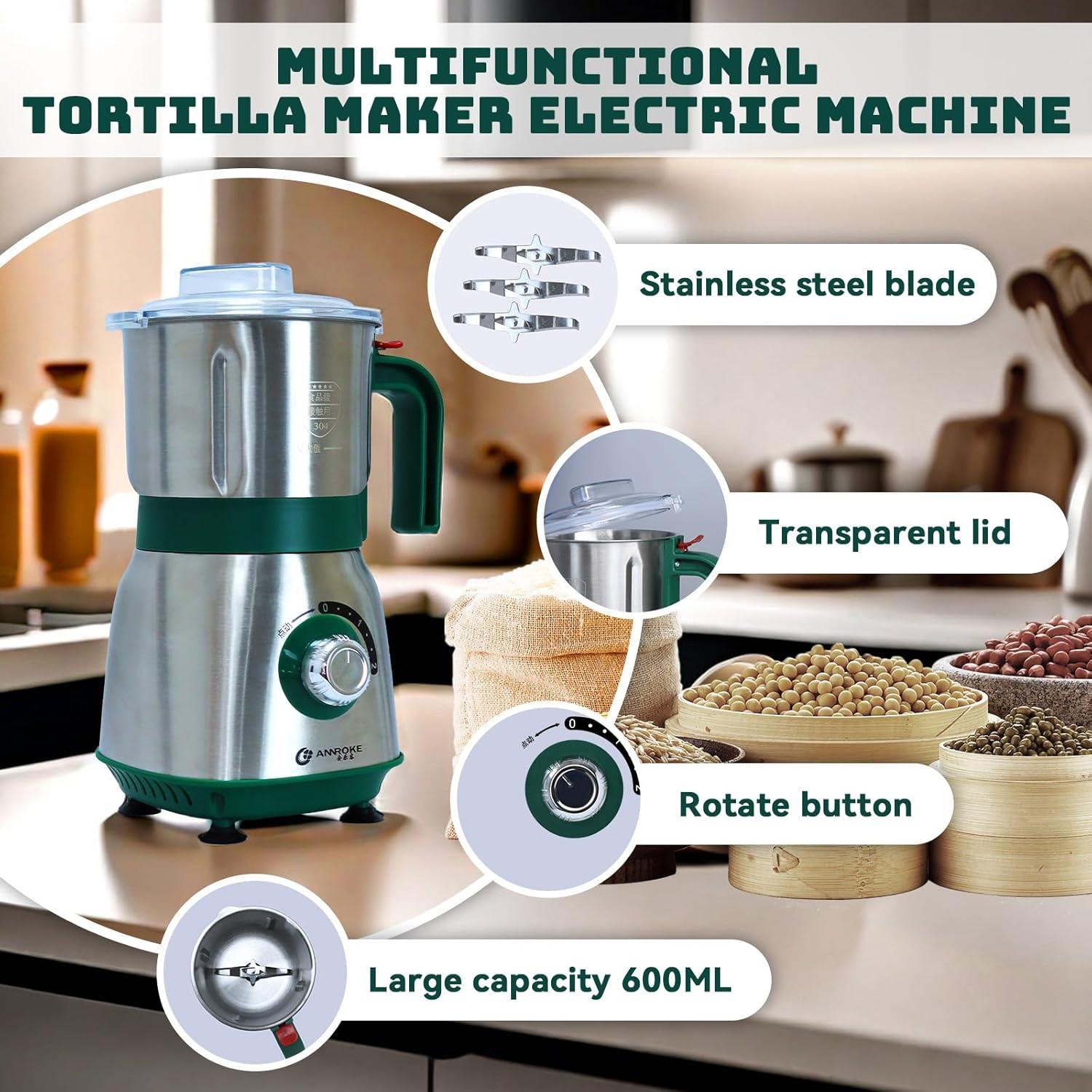 Molinillo de Especias Eléctrico FAOFER 500W 600ML Verde