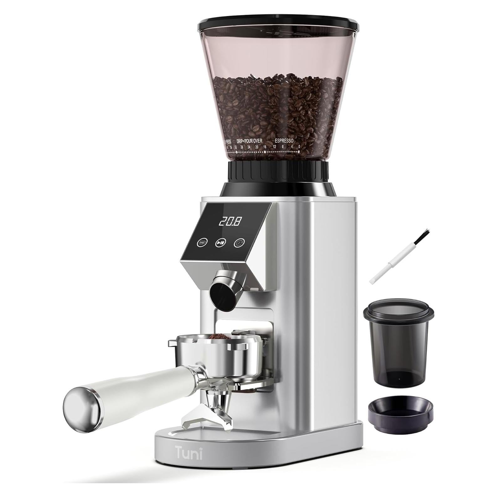 Molinillo de Café Tuni G1 Cónico Antiestático 48 Configuraciones