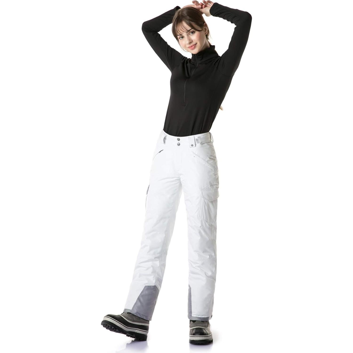 Pantalones de Nieve TSLA para Mujeres XL Impermeables