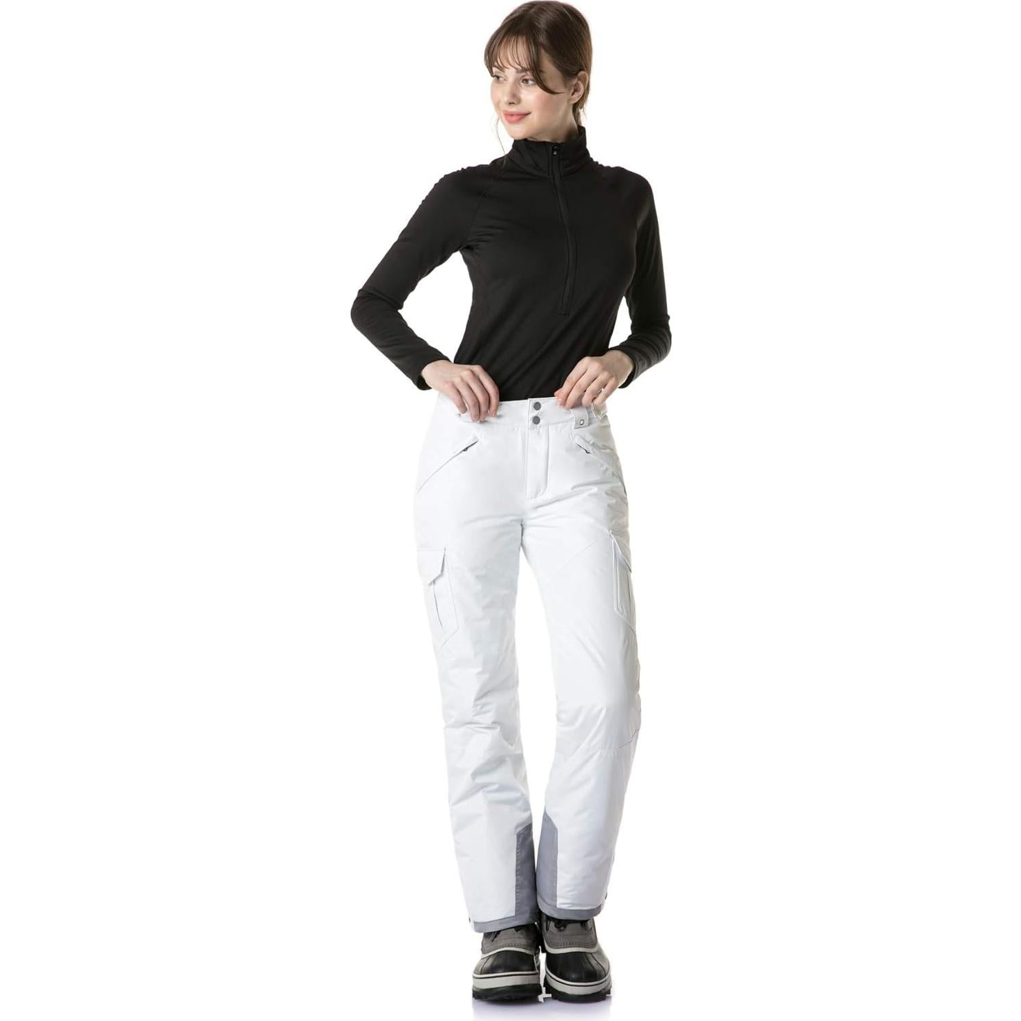 Pantalones de Nieve TSLA para Mujeres XL Impermeables