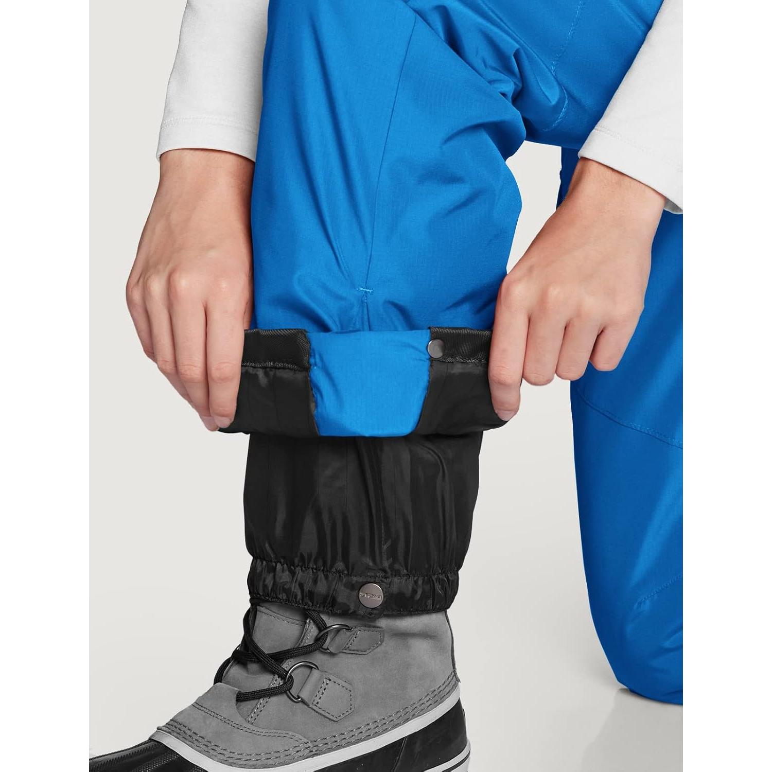 Pantalones de Nieve TSLA para Mujeres Azul Cielo Impermeables