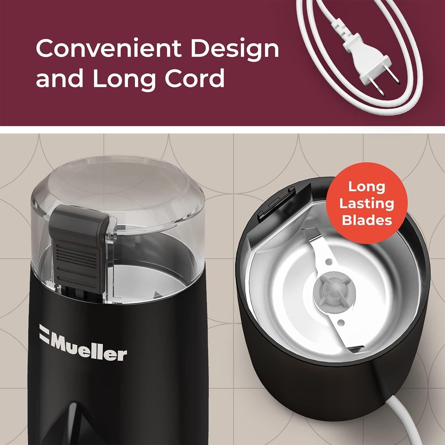 Molinillo Eléctrico de Especias y Café Mueller HyperGrind 0.63kg