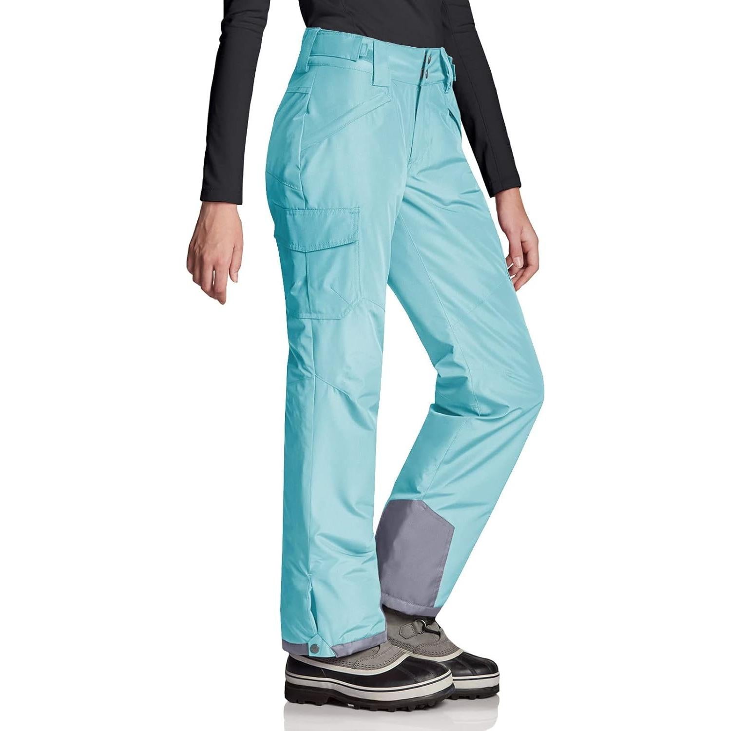 Pantalones de Nieve TSLA para Mujeres Aislados Impermeables