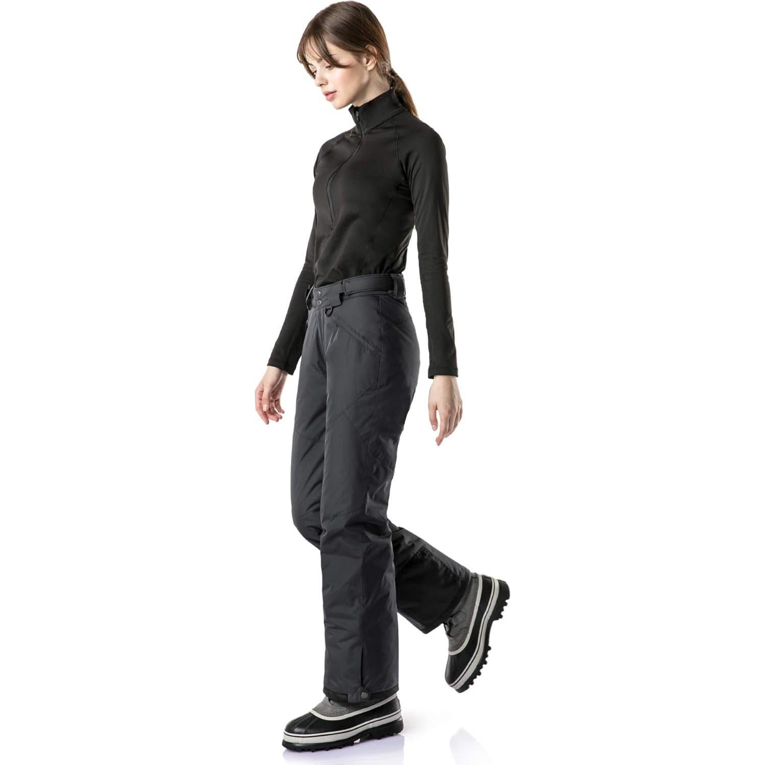 Pantalones de Nieve TSLA para Mujeres X-Large Impermeables