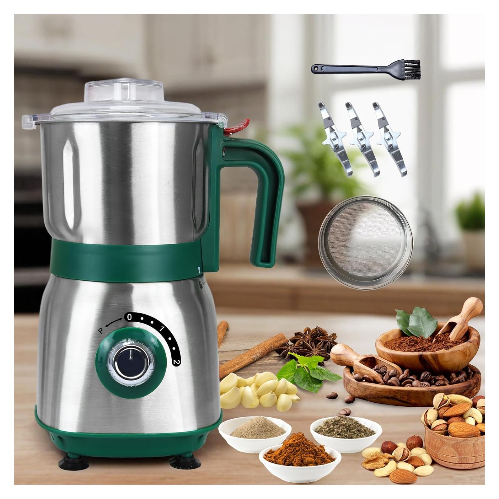 Molino de Especias Eléctrico Tosgar 600ml 500W Verde