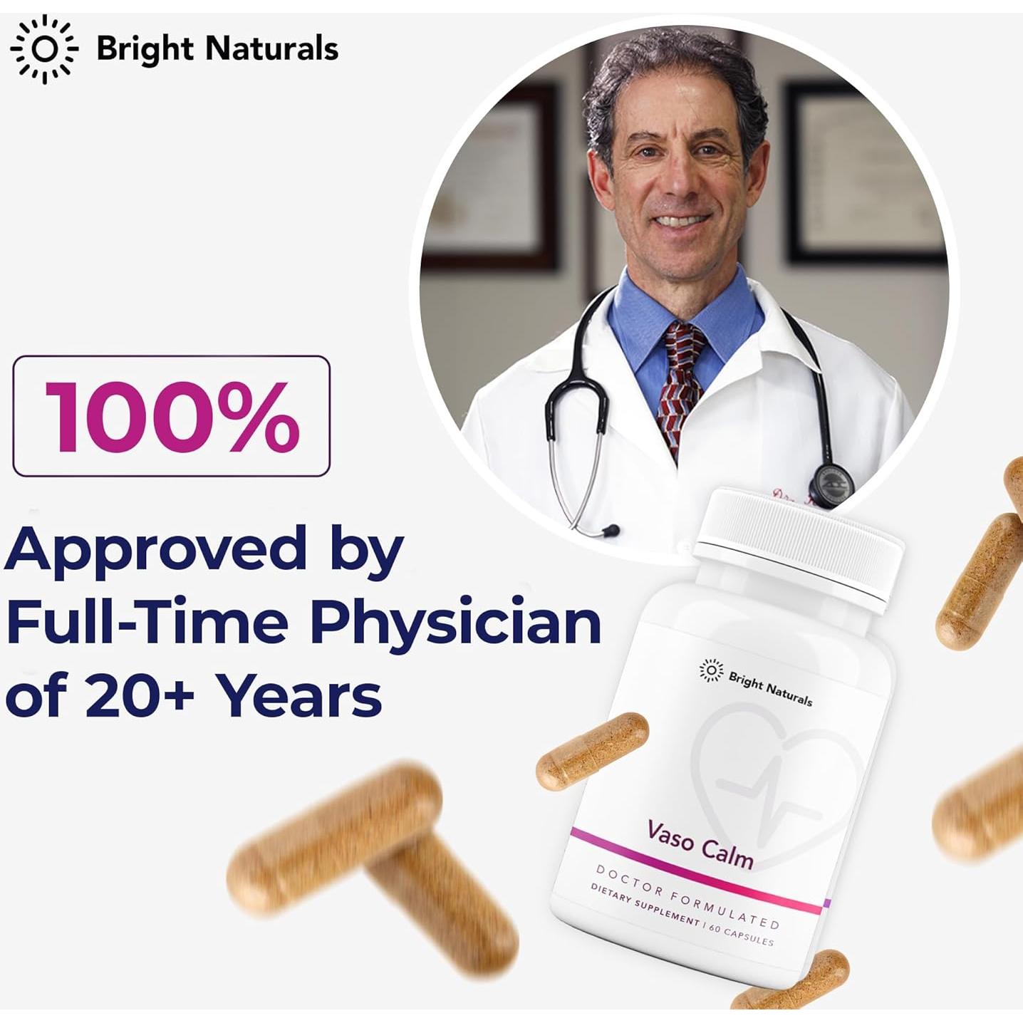 Vaso Calm - Suplemento para Circulación Saludable 60 Cápsulas