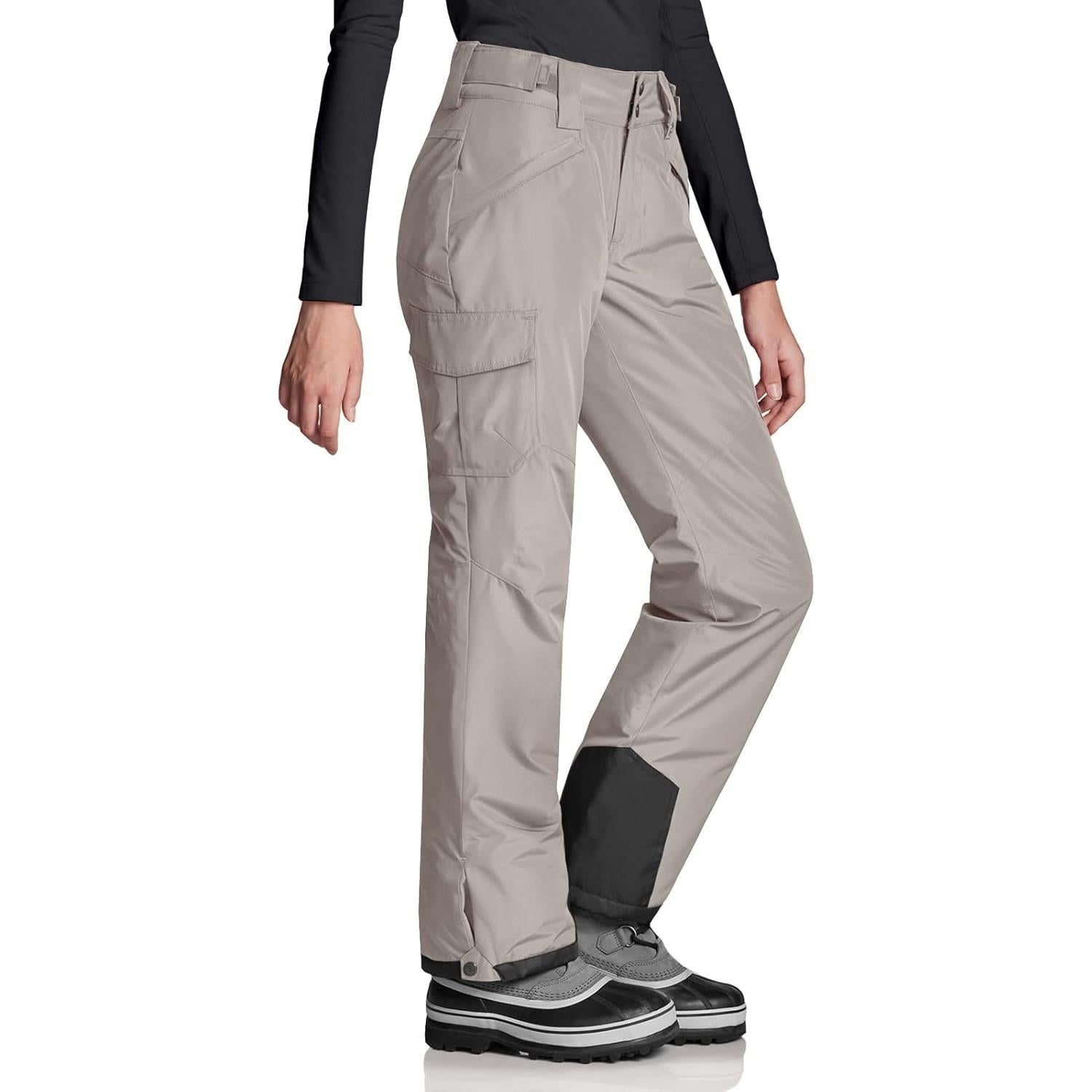 Pantalones de Nieve TSLA para Mujeres Aislados Impermeables