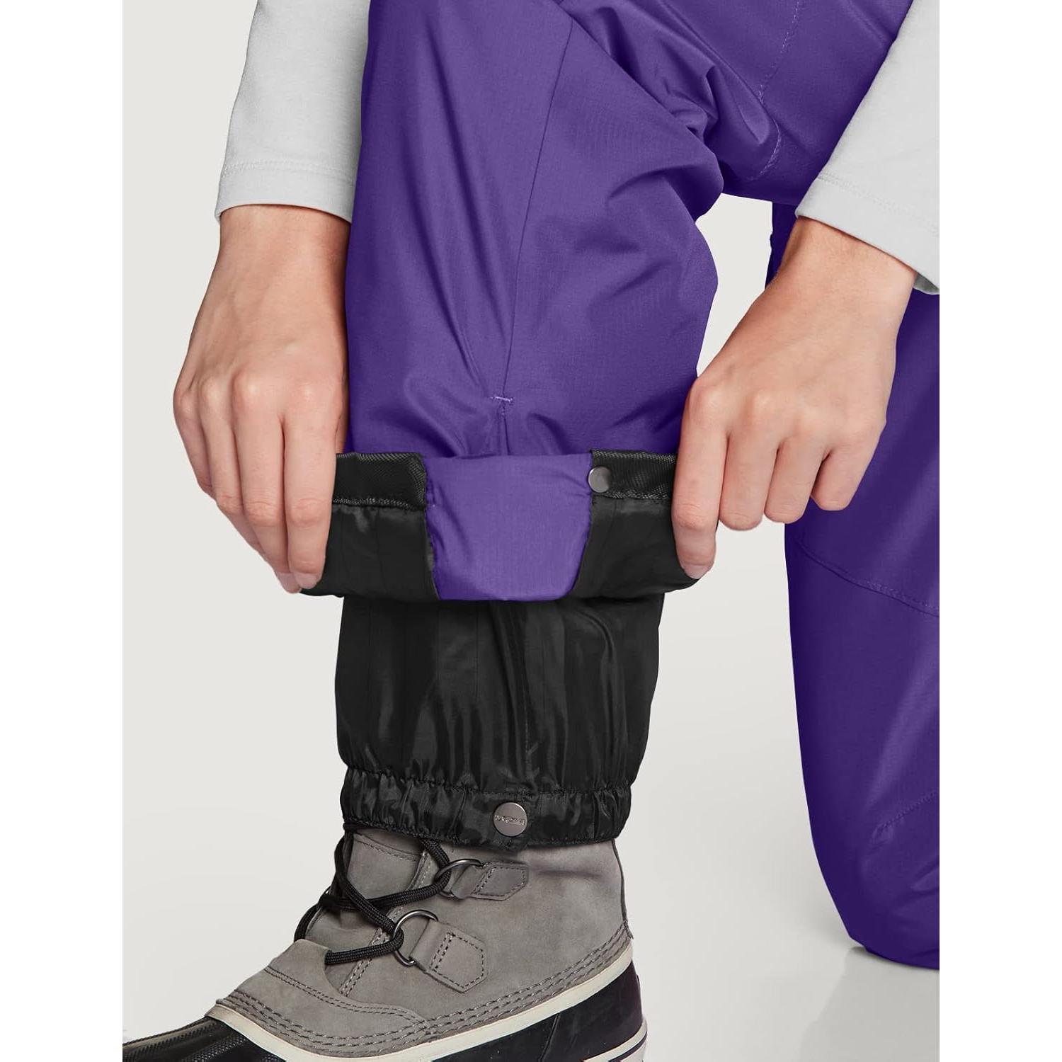 Pantalones de Nieve TSLA para Mujeres Aislados Morado