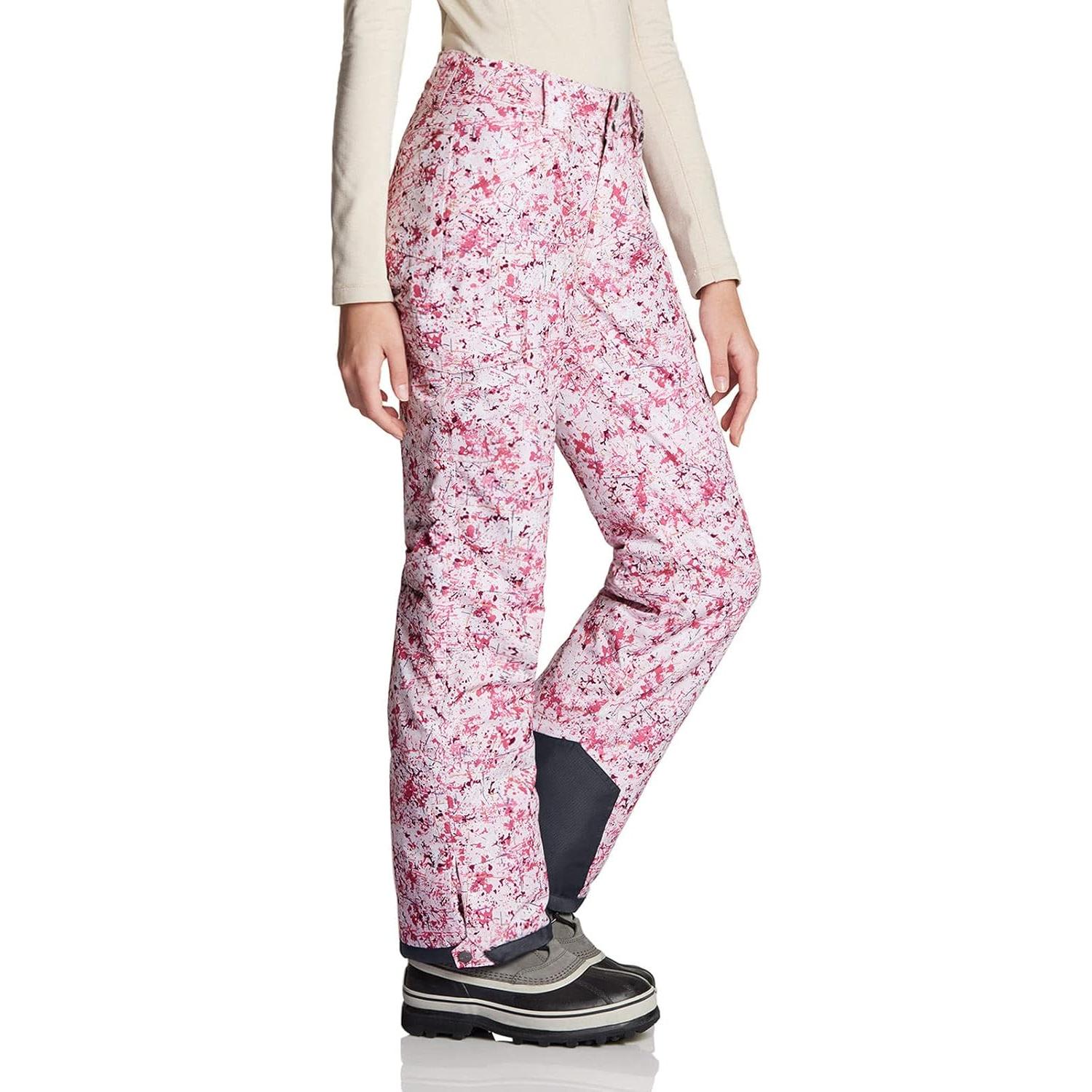 Pantalones de Nieve TSLA para Mujeres Aislados Impermeables