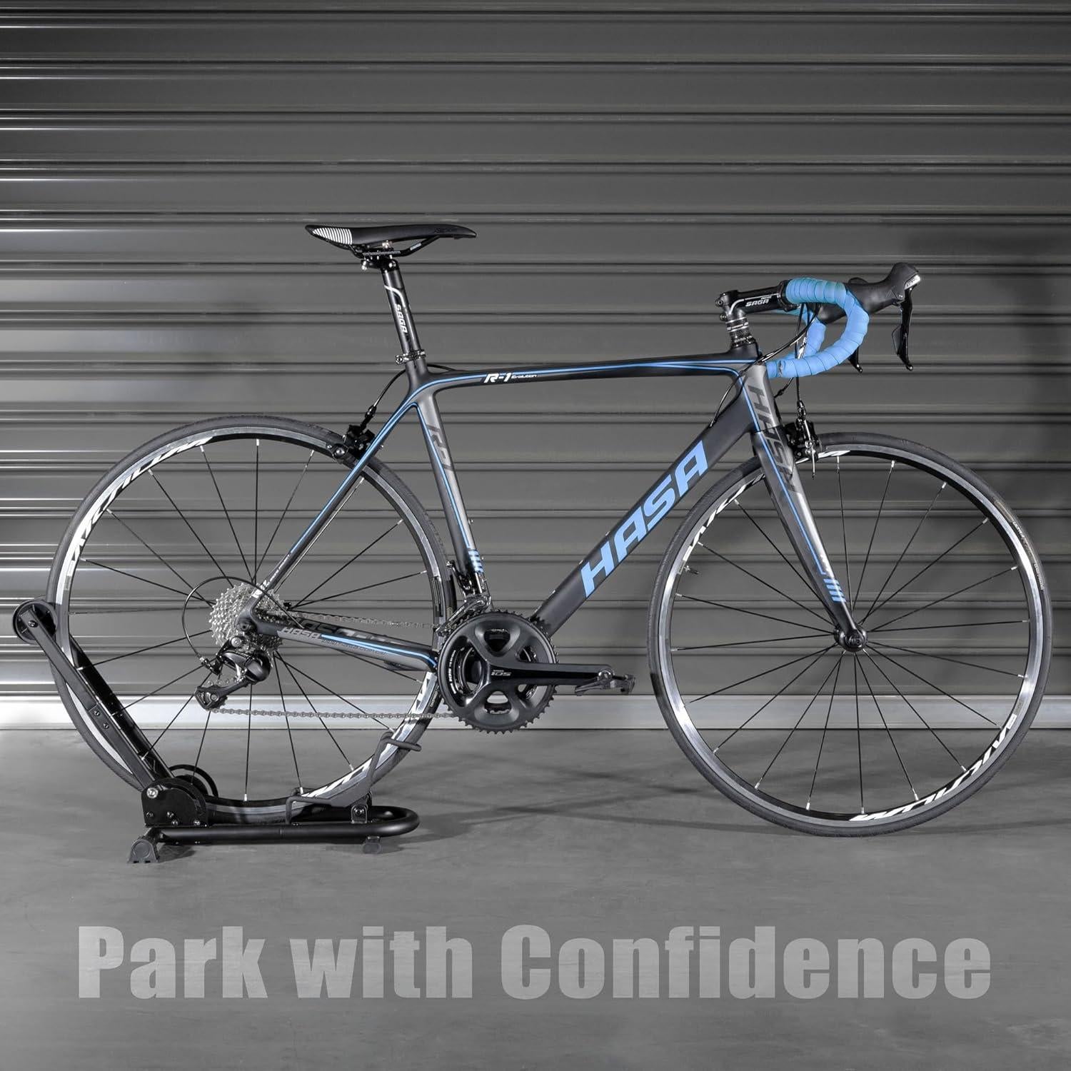 Soporte Plegable para Bicicleta BikeHand - Acero, 1 Bicicleta, Negro