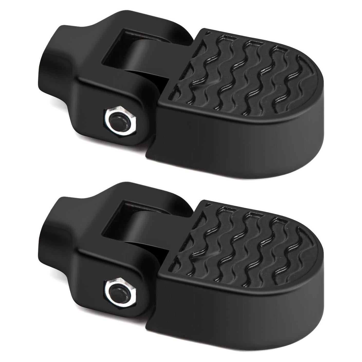 Pedales Traseros Mini TOBWOLF de Aluminio Plegables 8x4cm