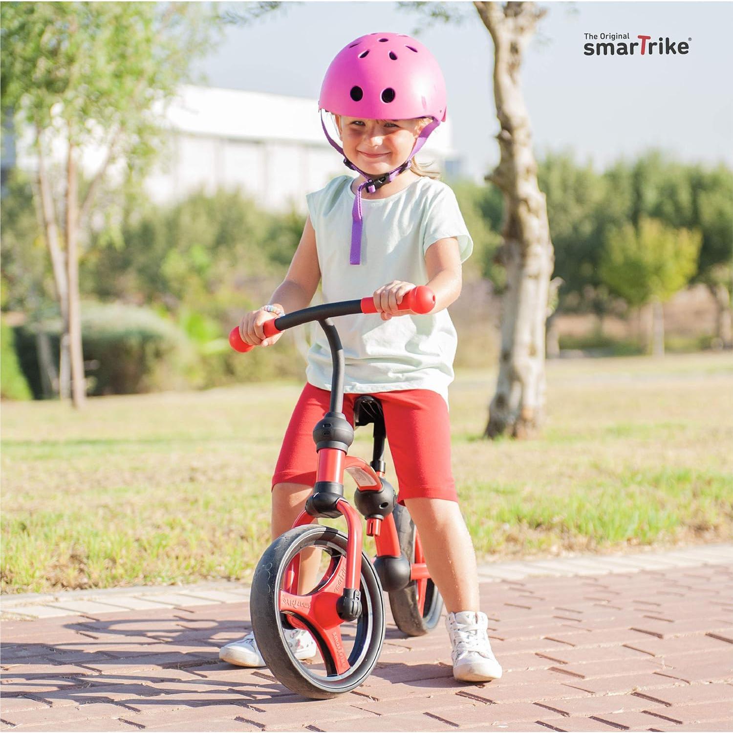Bicicleta de Equilibrio smarTrike 2 en 1 Roja para Niños