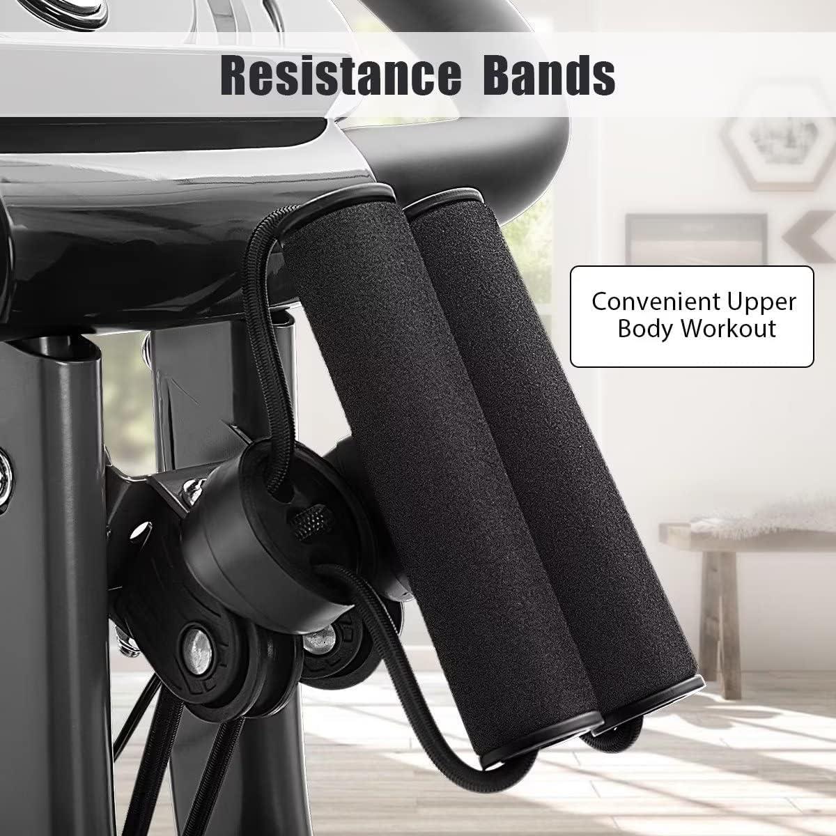 Bicicleta de Ejercicio Plegable Merax MS038615WAA 2 en 1