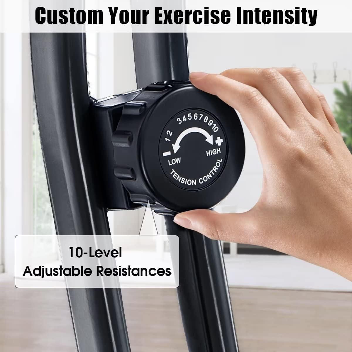 Bicicleta de Ejercicio Plegable Merax MS038615WAA 2 en 1