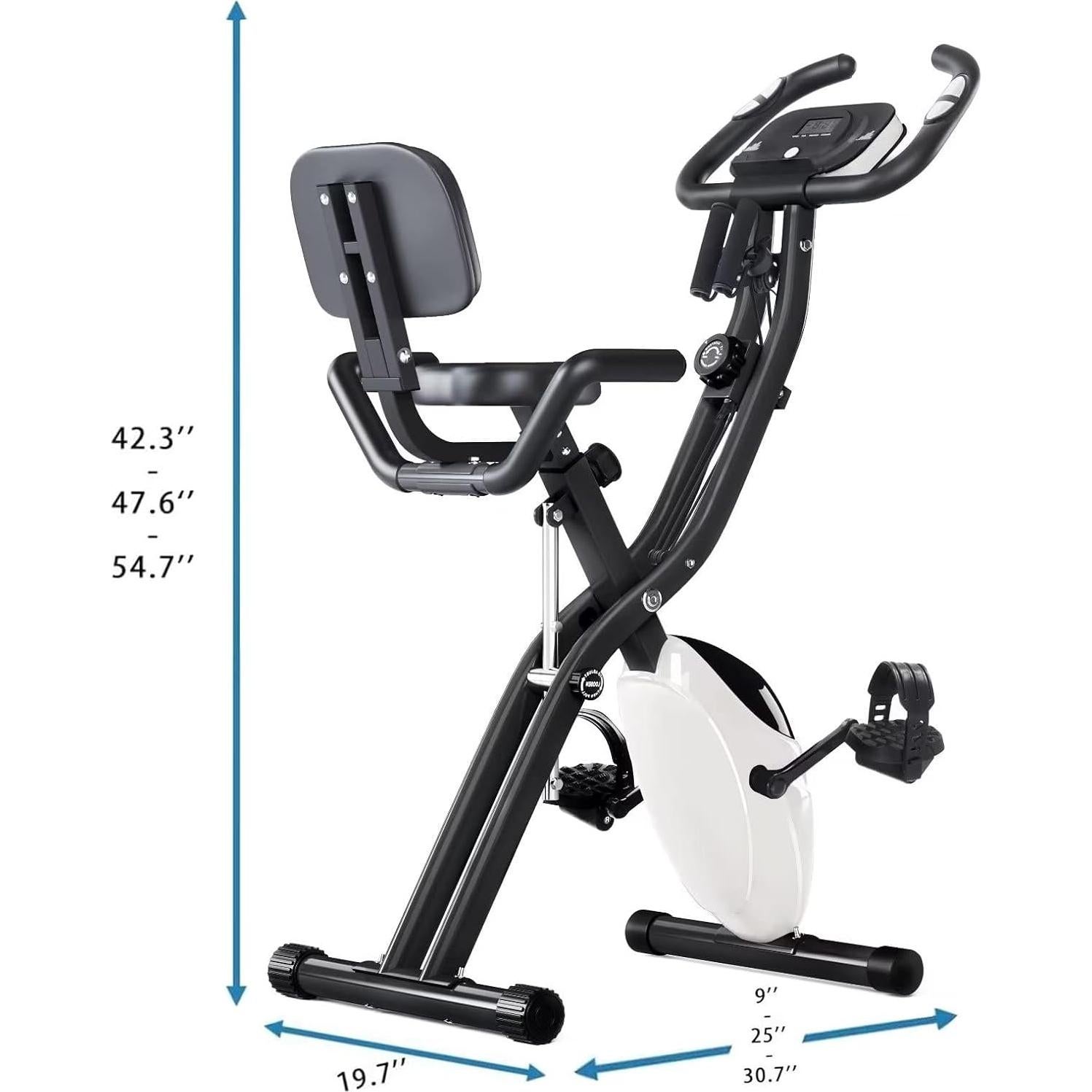 Bicicleta de Ejercicio Plegable Merax MS038615WAA 2 en 1