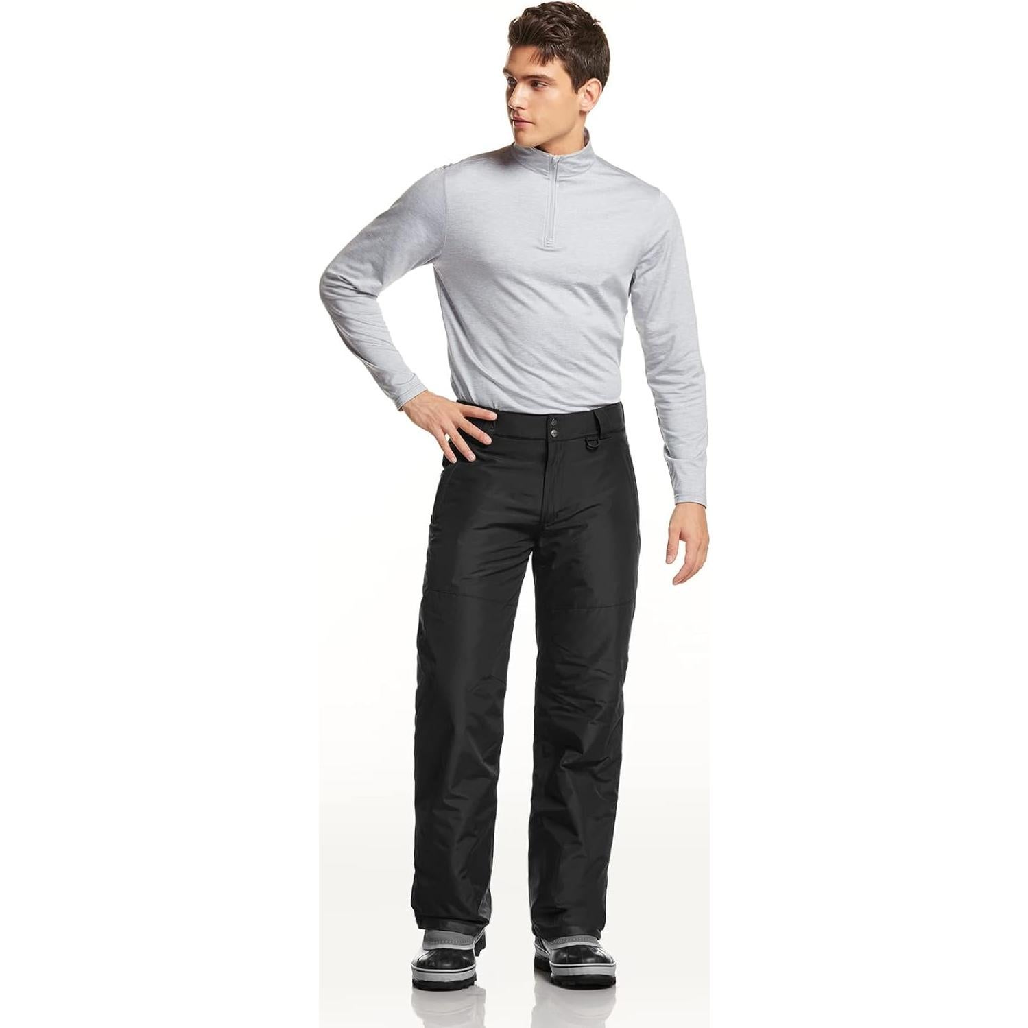 Pantalones de Nieve TSLA para Hombre X-Grande Impermeables