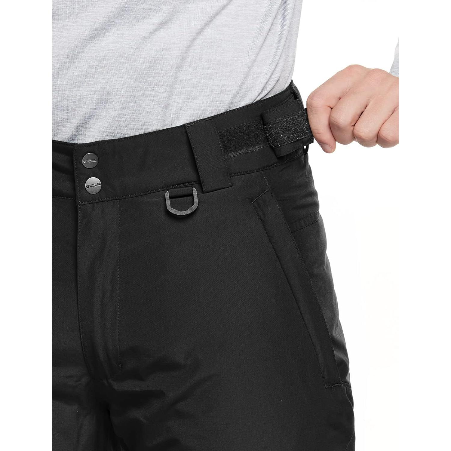 Pantalones de Nieve TSLA para Hombre X-Grande Impermeables