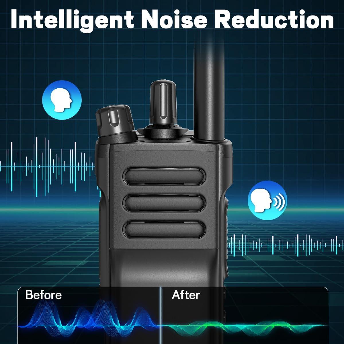 Radio de Mano BAOFENG UV-32 10W con GPS y NOAA