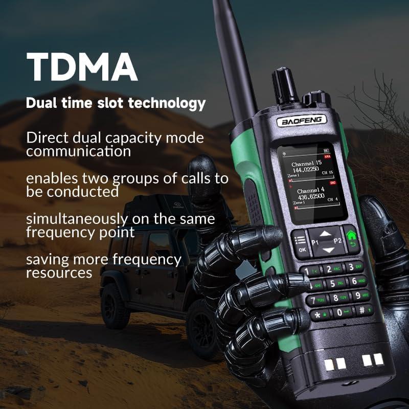 Radio DMR Baofeng DM-32UV 10W GPS Dual UHF/VHF