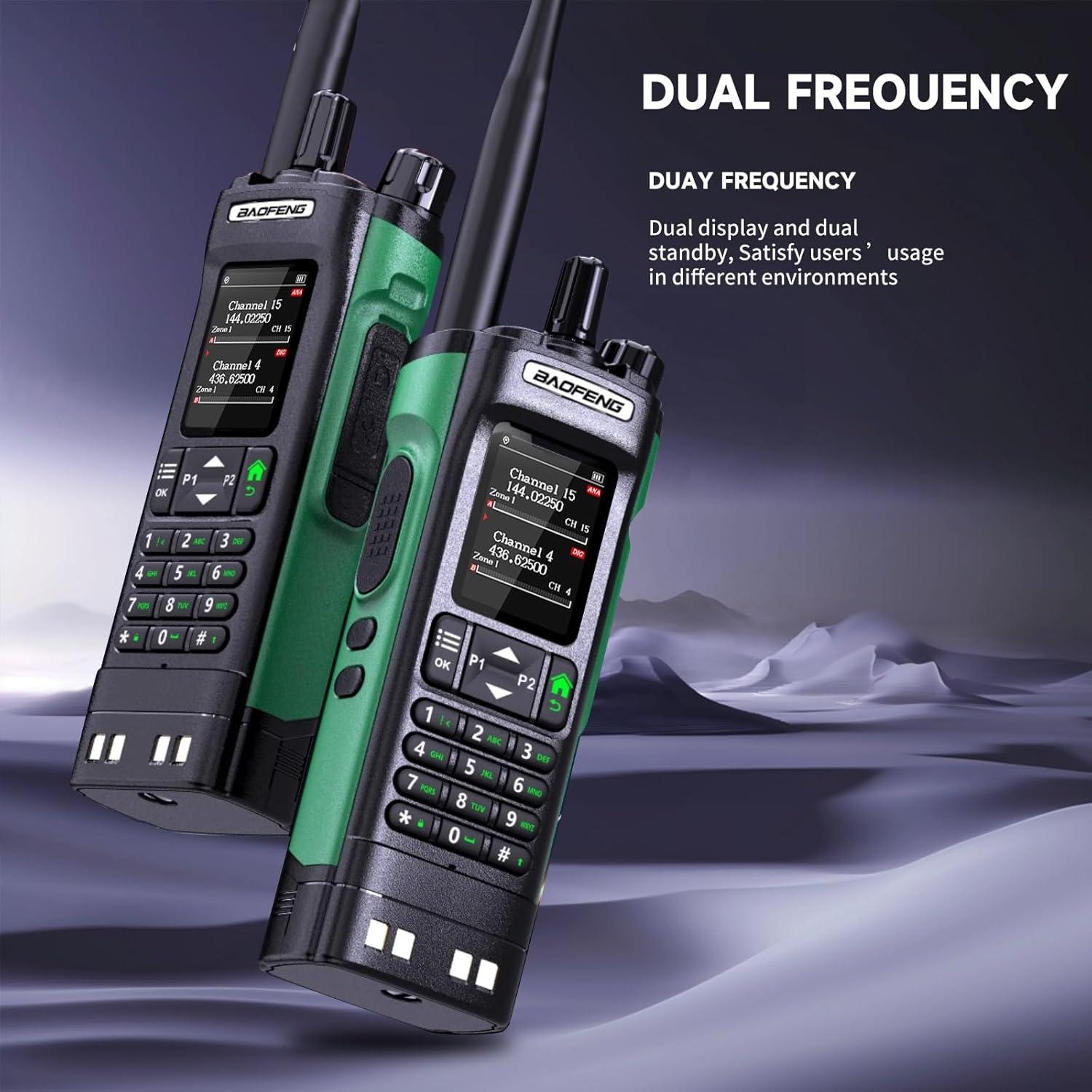 Radio DMR Baofeng DM-32UV 10W GPS Dual UHF/VHF