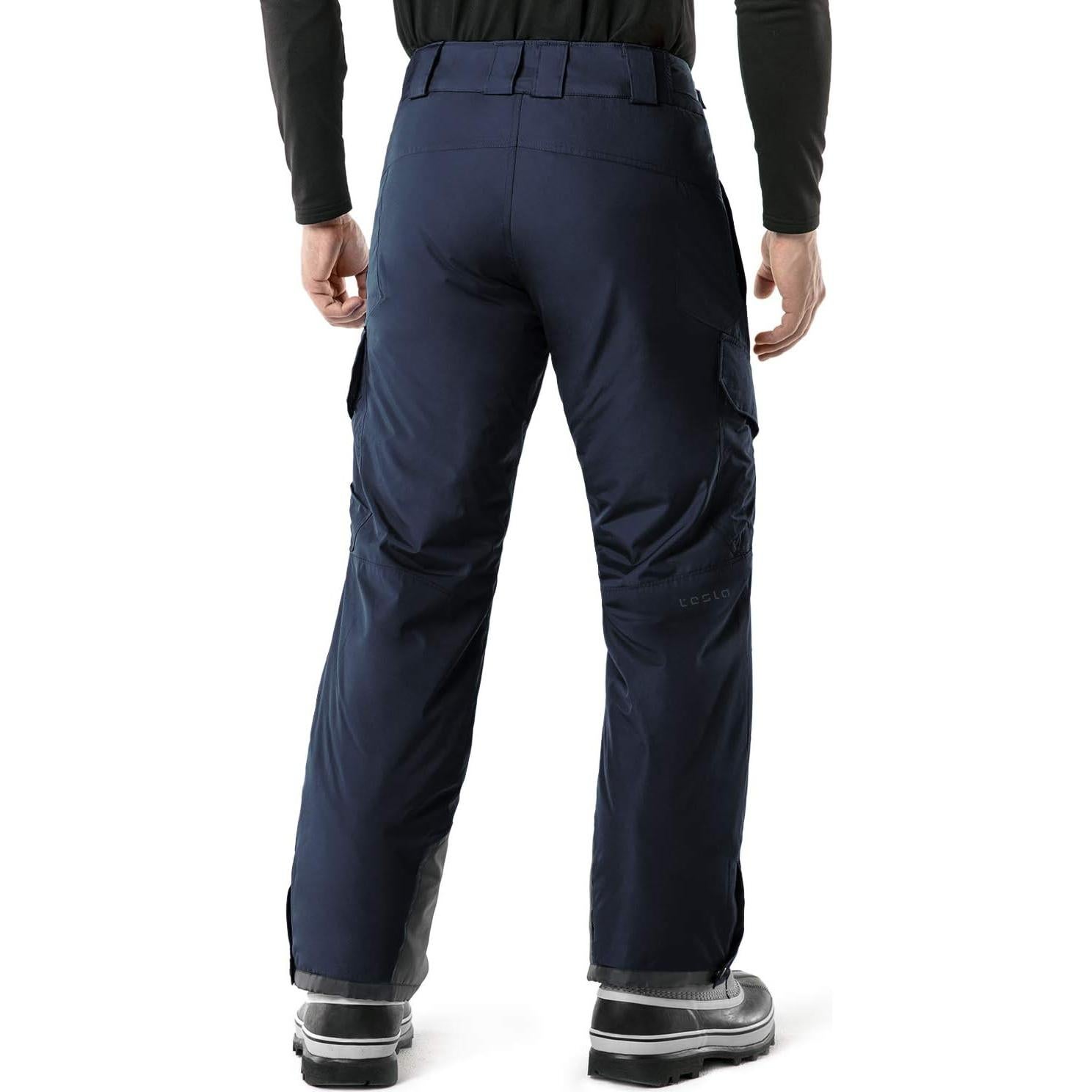 Pantalones de Nieve TSLA para Hombre XX-Large Impermeables