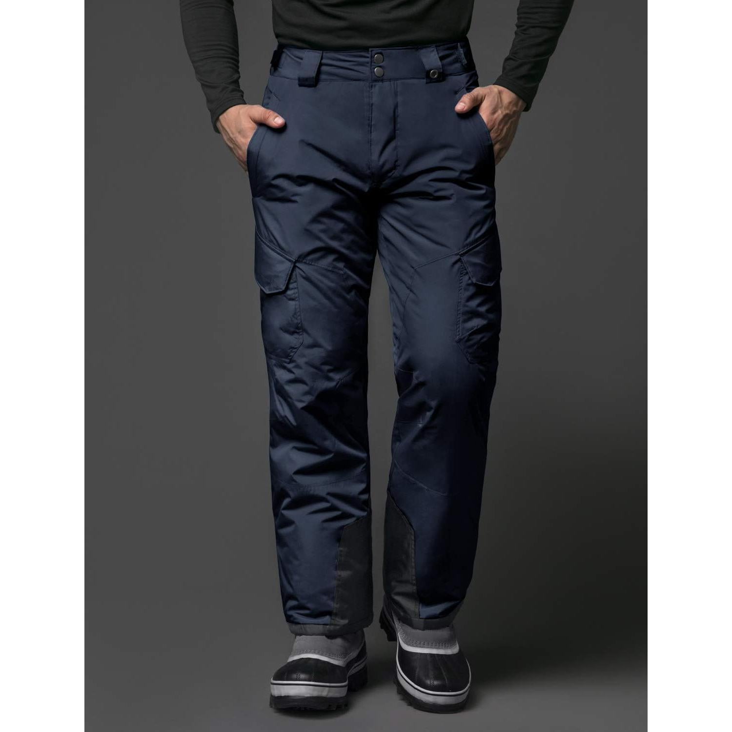 Pantalones de Nieve TSLA para Hombre XX-Large Impermeables