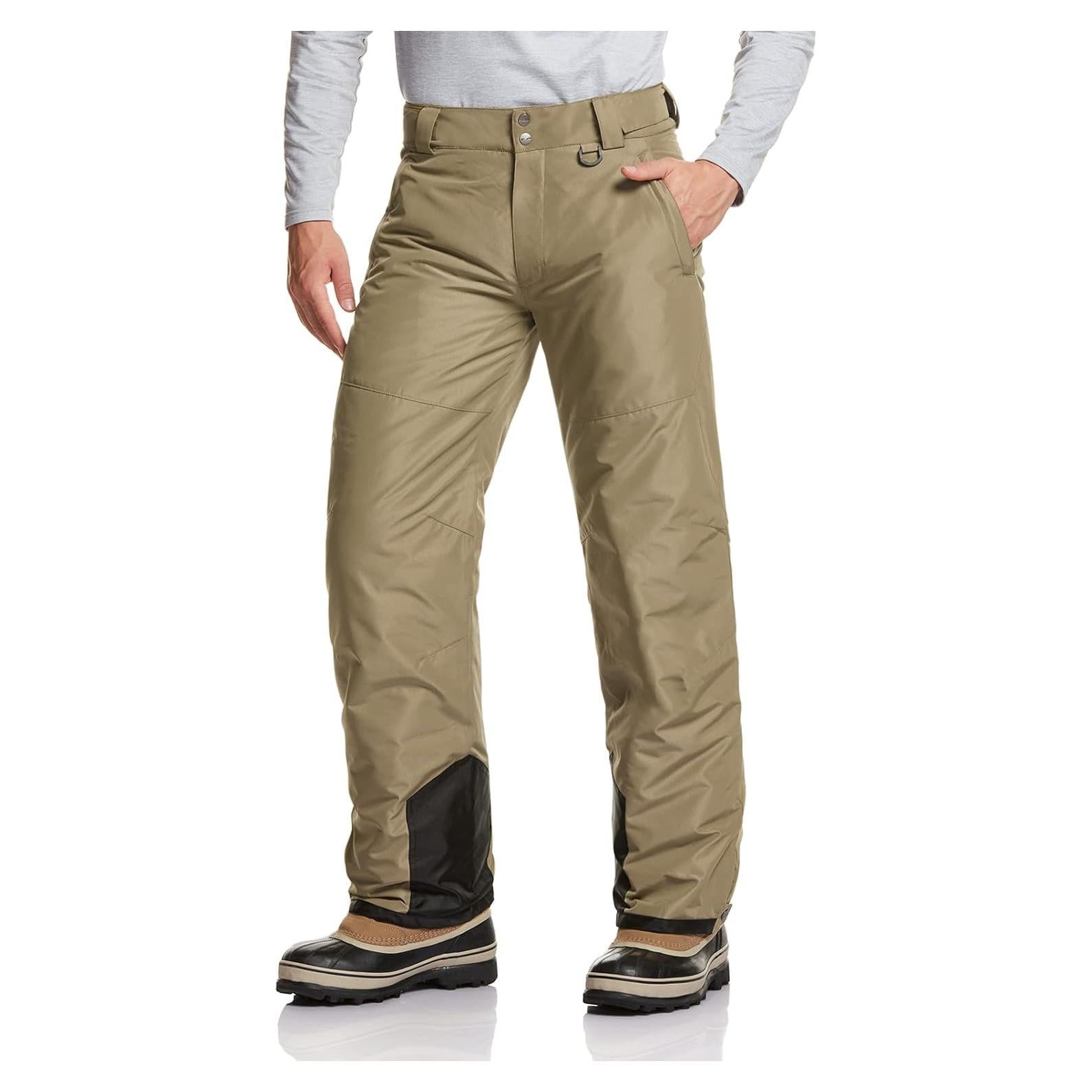 Pantalones de Nieve TSLA para Hombre 3X Grande Caqui
