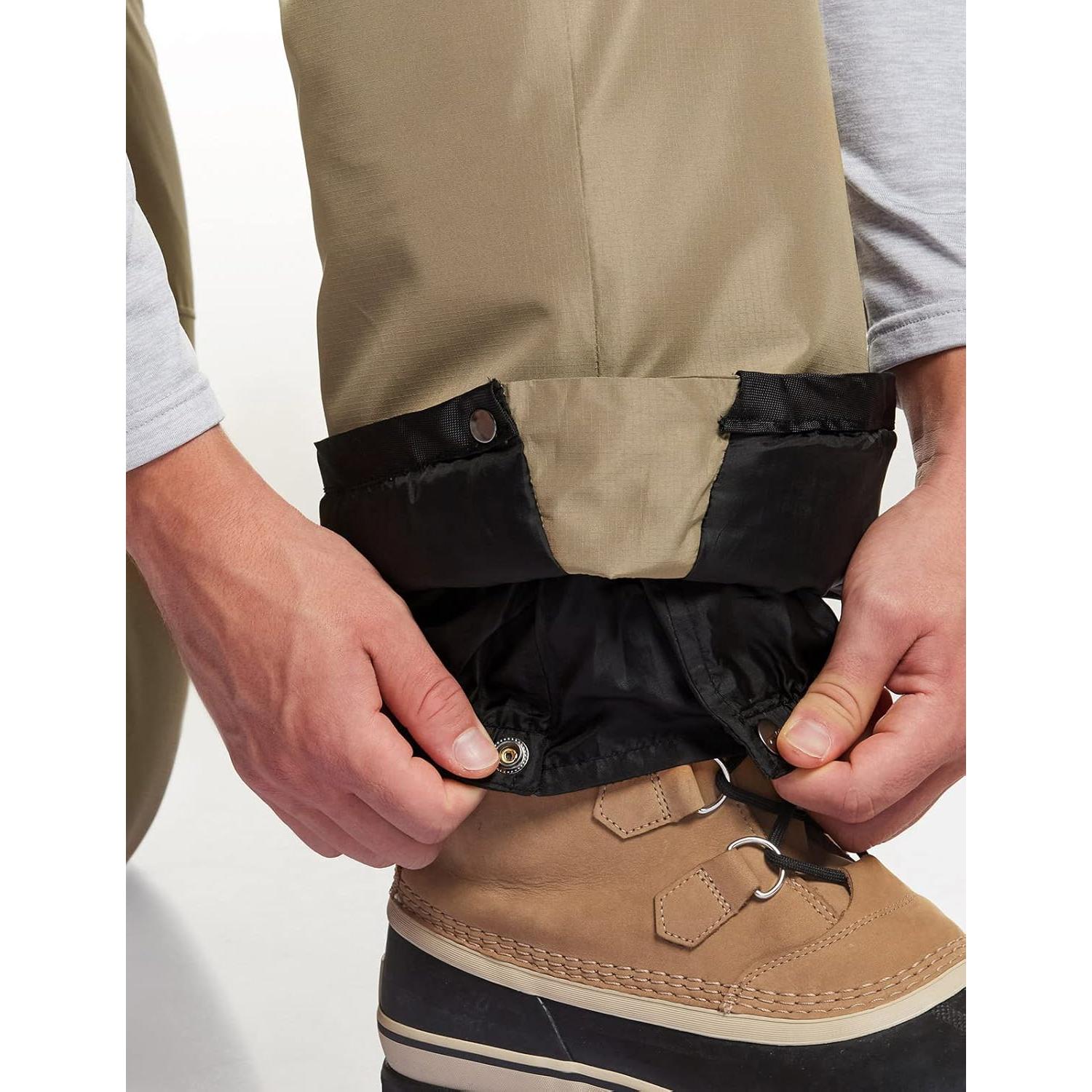 Pantalones de Nieve TSLA para Hombre 3X Grande Caqui