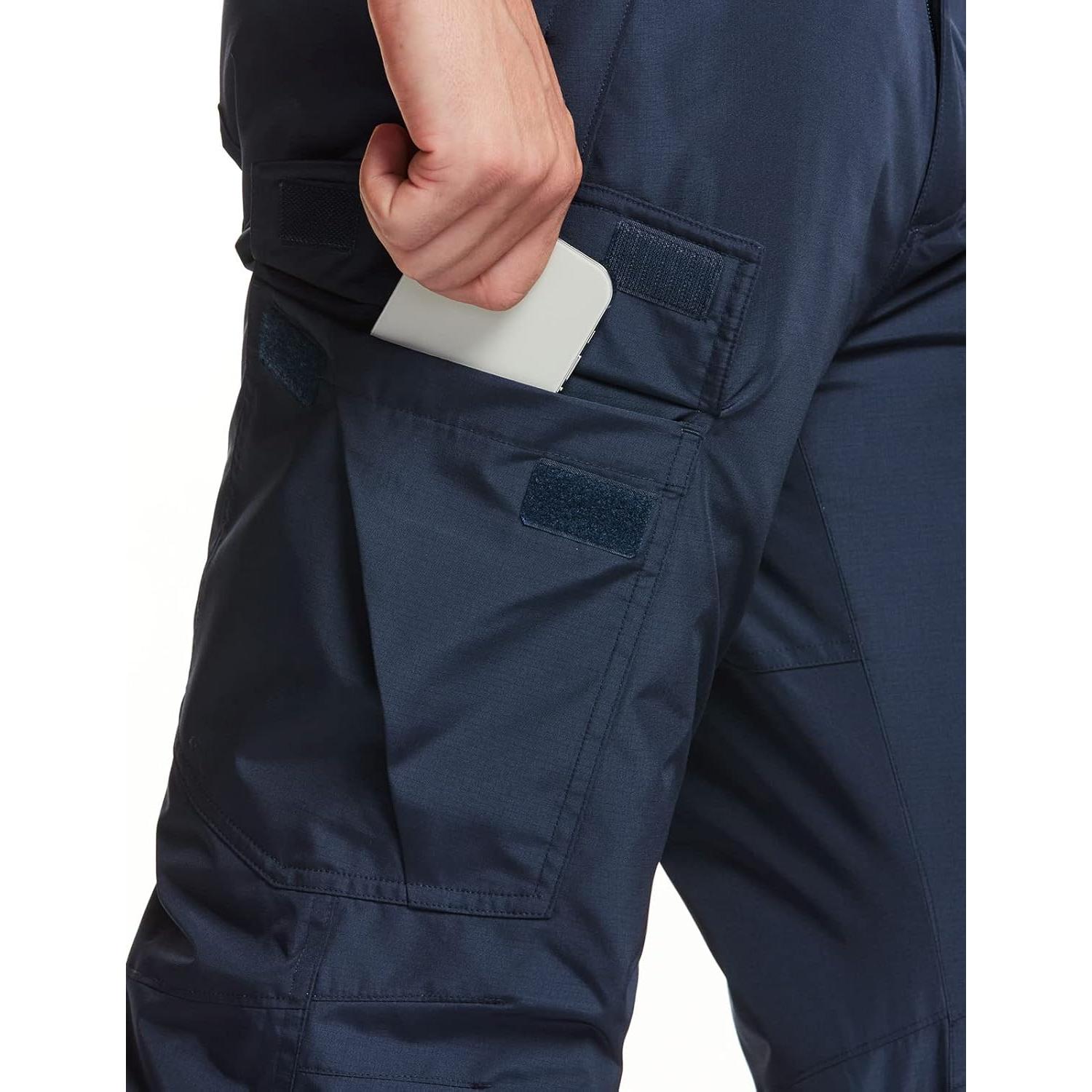 Pantalones de Nieve TSLA para Hombre XX-Large Impermeables